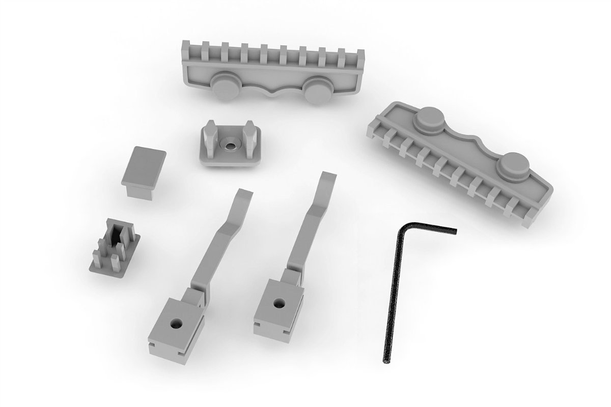 Sistema p/ Balcões RV12/15 Rometal